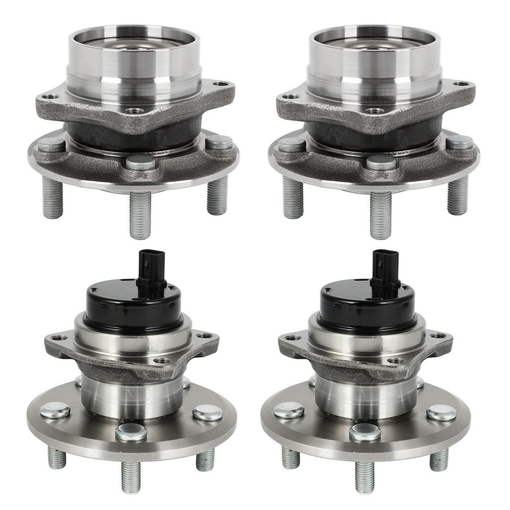 4Pcs Wheel Hub Bearings Assembly For 2004-2007 Toyota Prius 08-09 Front Rear