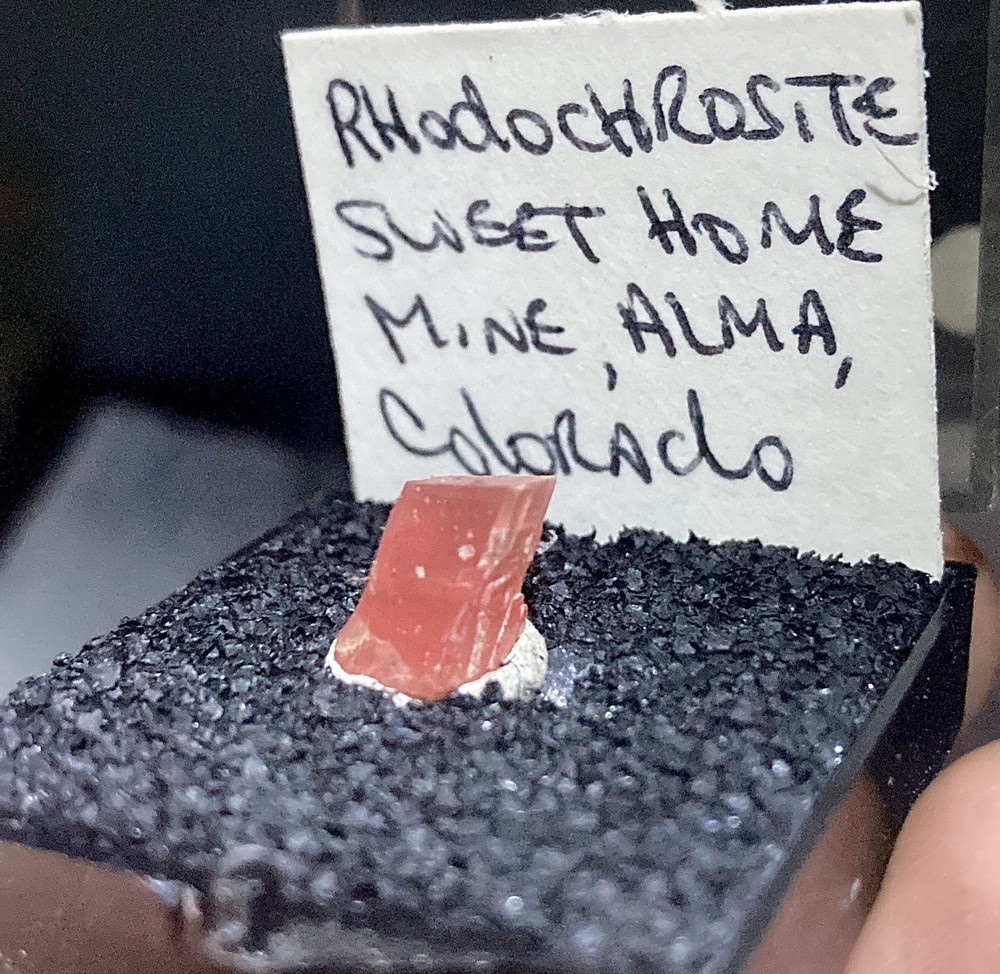 Rhodochrosite Sweet Home Mine, Alma, Colorado