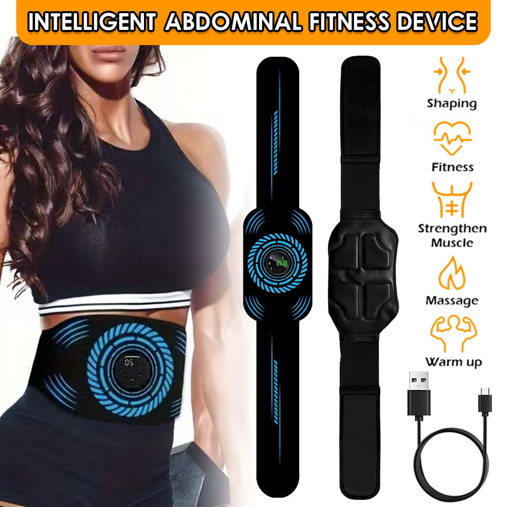 ABS Stimulator, Muscle Machine Workout Equipment, Ab Toning Belt Muscle Toner