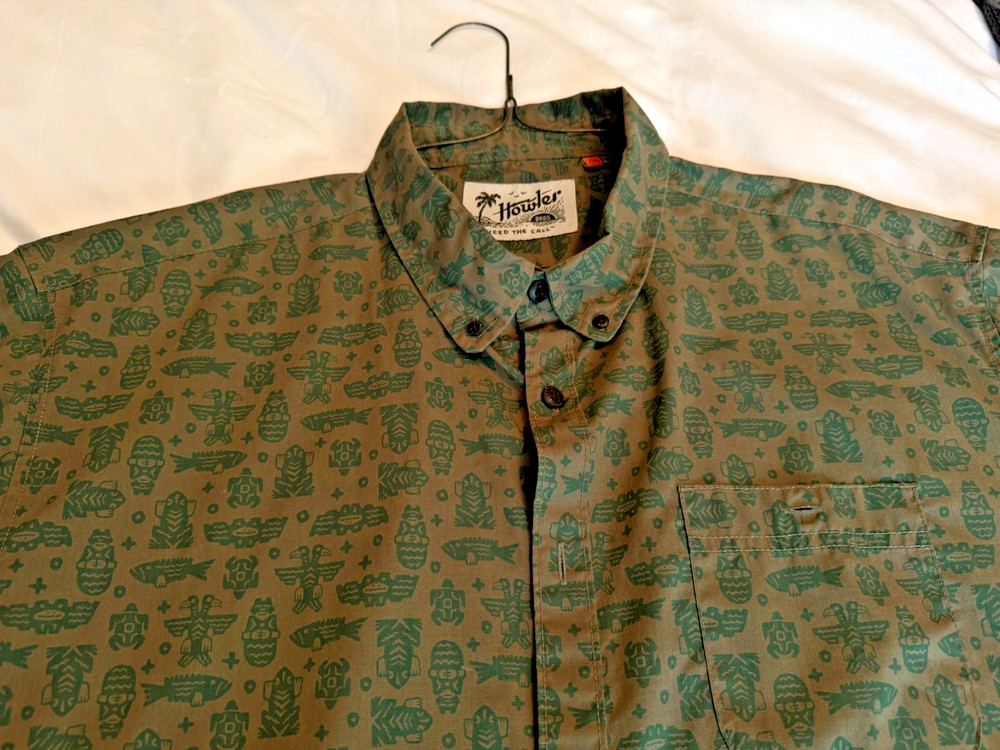 HOWLER BROTHERS Tribal Totems Men's SS Shirt Size XXL