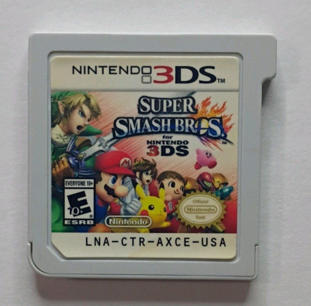 Nintendo Super Smash Bros. for Nintendo 3DS Official Nintendo Seal NTSC-U/C