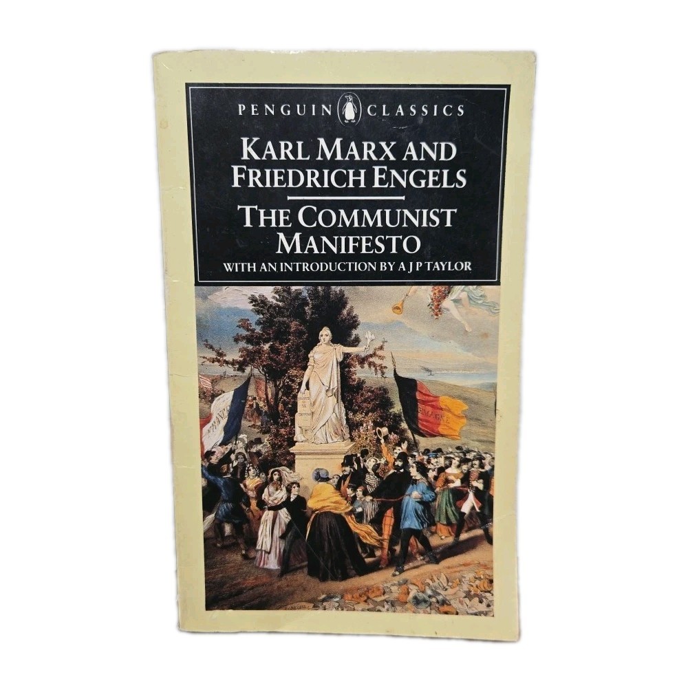 The Communist Manifesto, Paperback, by Karl Marx; Friedrich Engels - 1988 Print
