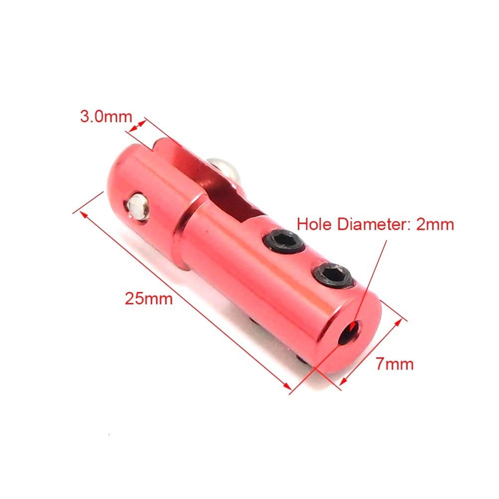 Metal Rudder Arms Linkage Tie Rod End Clevis for RC Boat and Airplane Parts