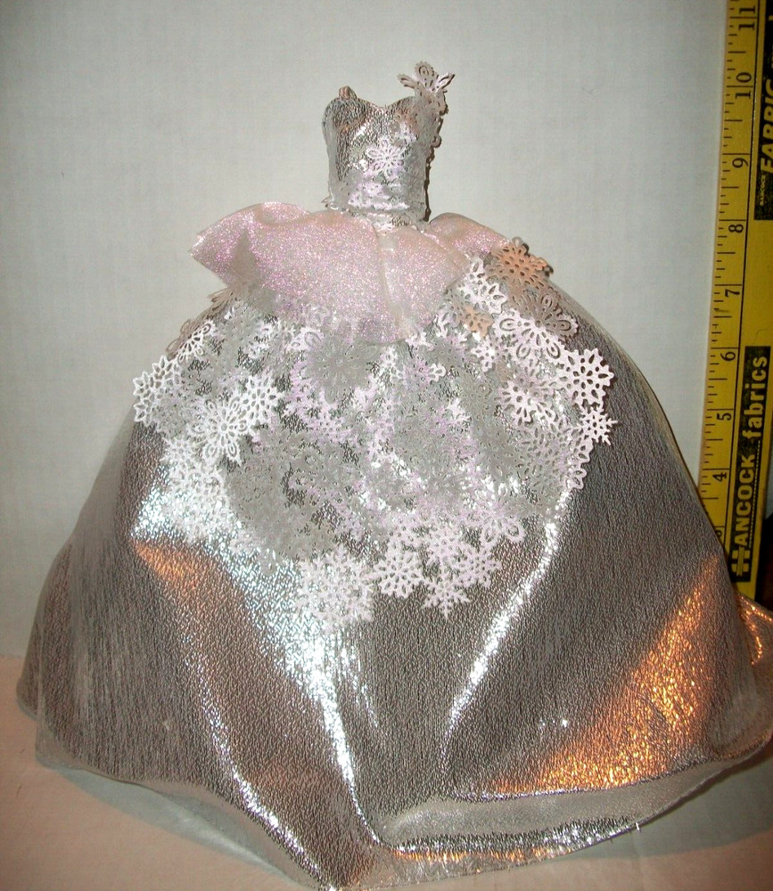 Barbie Doll Modelmuse Silver 1 Pc Dress Mattel Read A27 No Doll 2013