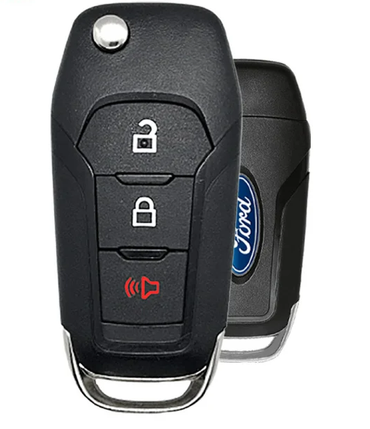 Used 2015-2021 FORD F150 F250 F350 REMOTE FLIP KEY FOB N5F-A08TAA LOGO 164-R8130