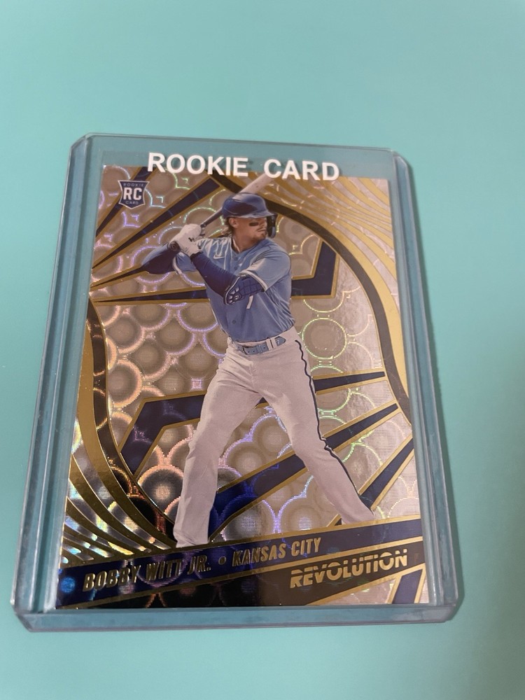 2022 Panini Chronicles - Revolution Bobby Witt Jr. #92 Groove (RC)
