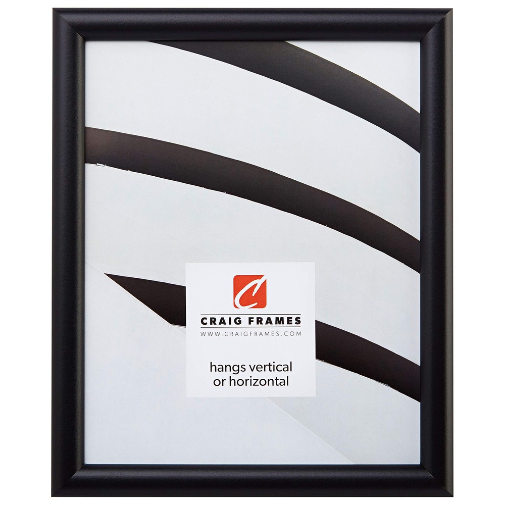 Black FW2BK 8x10 Picture Frame with Smooth Finish and .765-Inch Wide Border