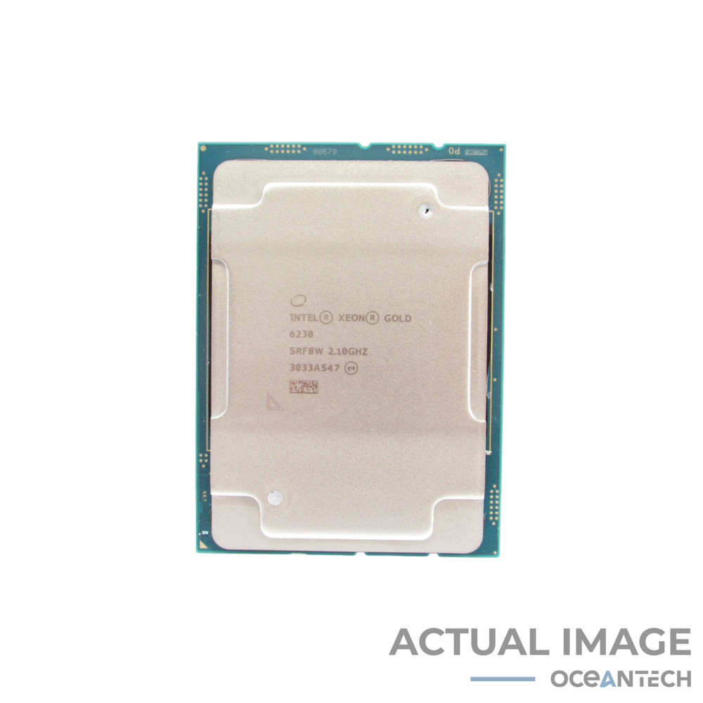 Intel Xeon Gold 6230 SRF8W 2.1GHz 20-Core 27.5MB Cache CPU Processor