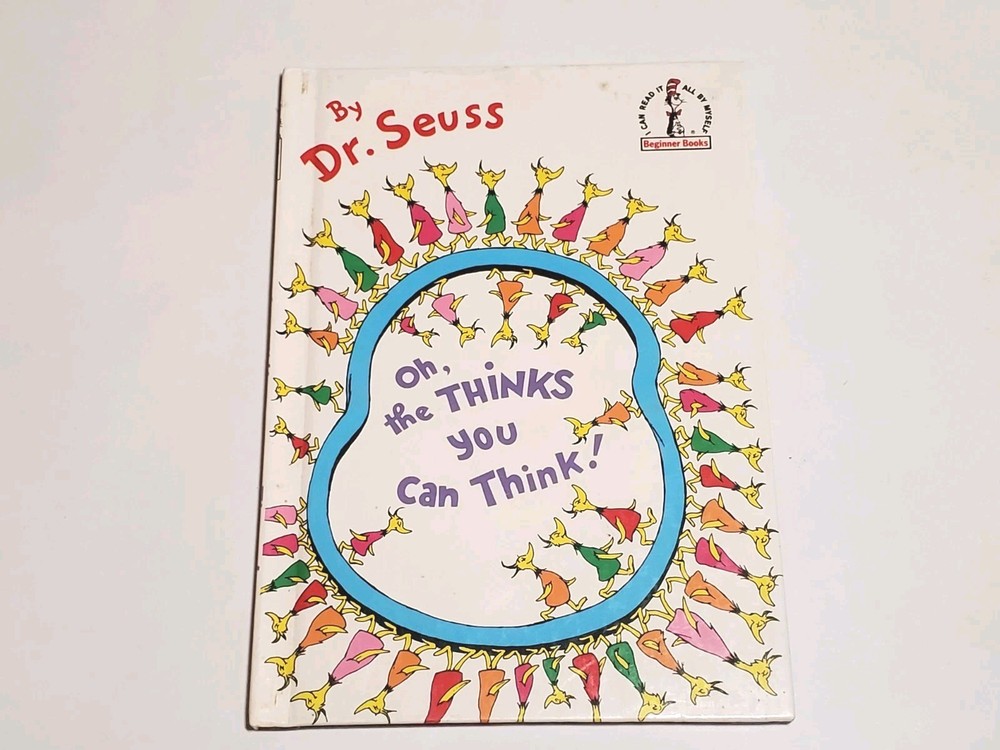 Oh, The Thinks You Can Think Dr. Seuss Geisel Random House Inc. 1975 Hardcover