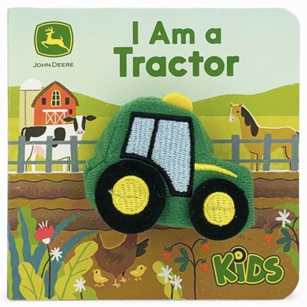 John Deere Kids I Am a Tractor Puppet Book - Board Books