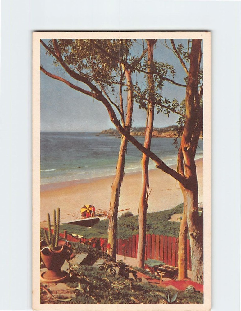 Postcard Laguna Beach California USA