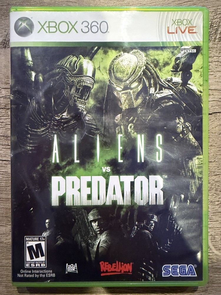 Alien vs. Predator; Boxed (Microsoft Xbox 360, 2010)