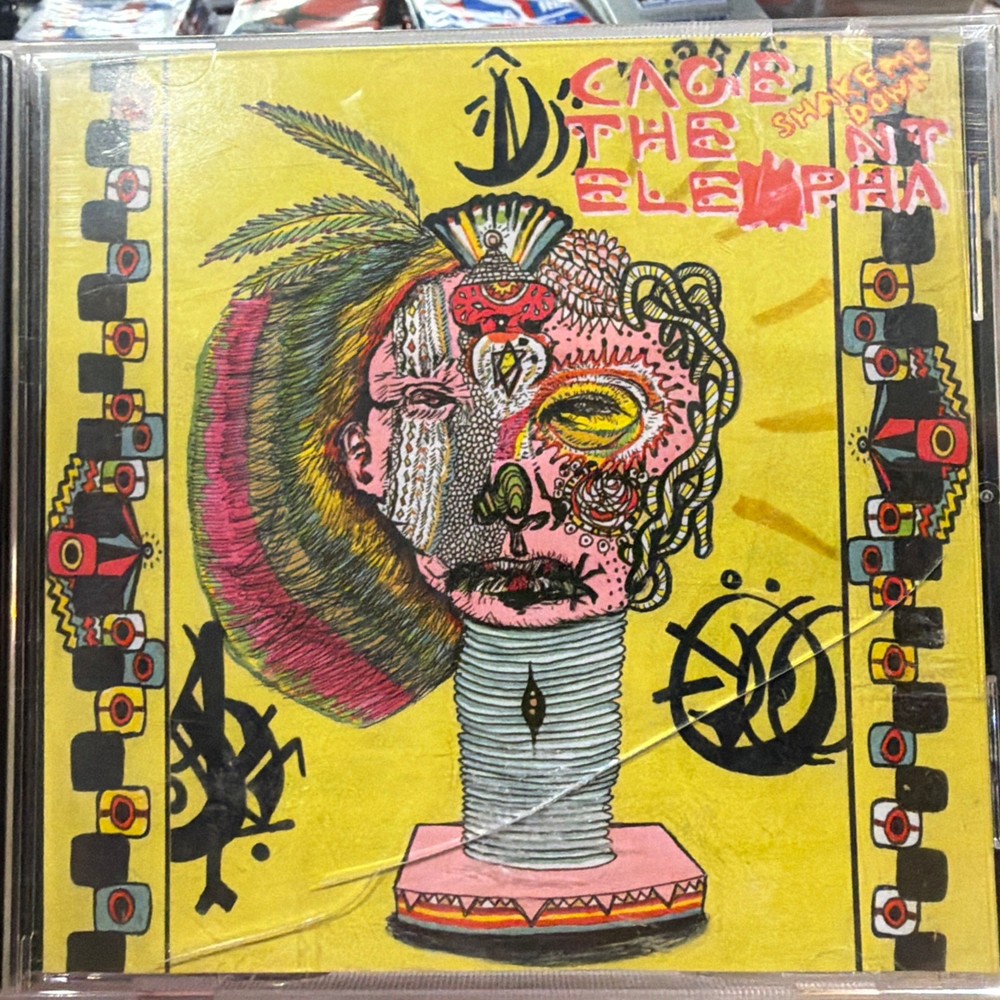 Used Great Shape Super Rare Cage The Elephant Shake Me Down Promo cD Rare Art
