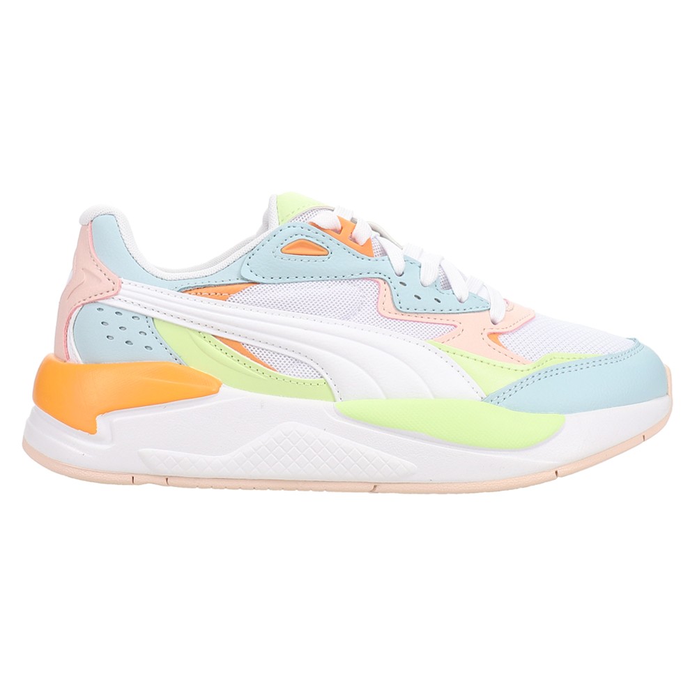 PUMA XRay Speed Lace Up  Womens Blue, Green, White Sneakers Casual Shoes 3870636
