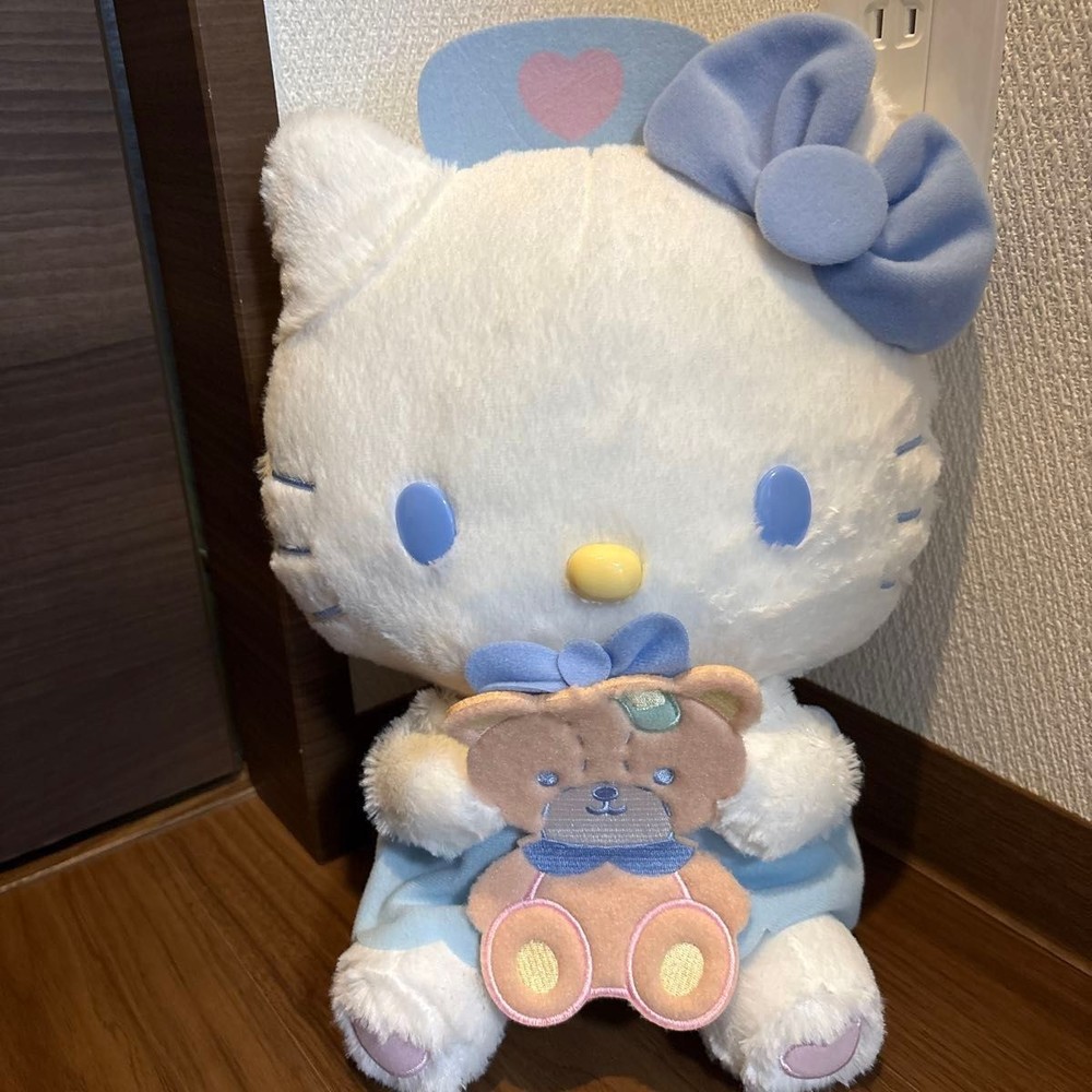 [New with tags] Hello Kitty Nurse Big Plush Toy, Japan Exclusive