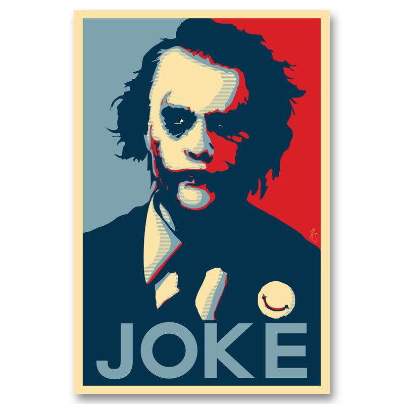Joker Batman Dark Knight Wall Art Print Poster US