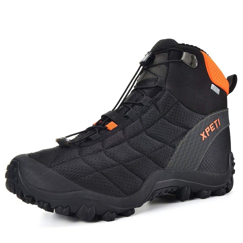 Crest Men's Thermo Waterproof Hiking Boots for Outdoor Adventures – Multiple Sizes Available