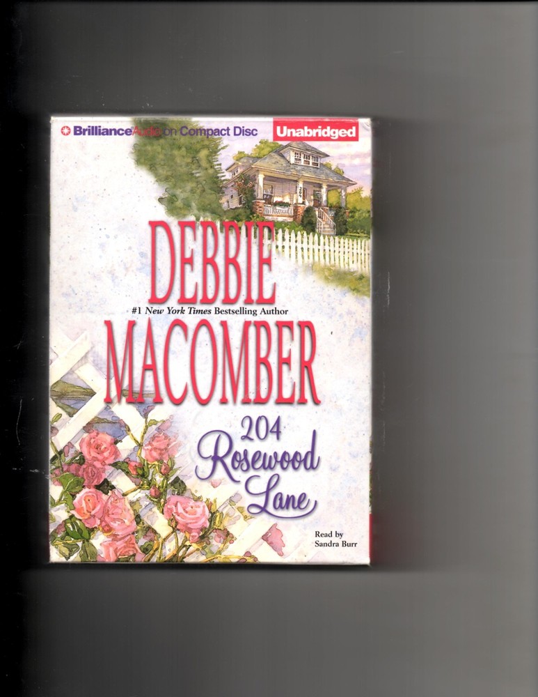 Cedar Cove Ser.: 204 Rosewood Lane by Debbie Macomber (2007, Compact Disc,...
