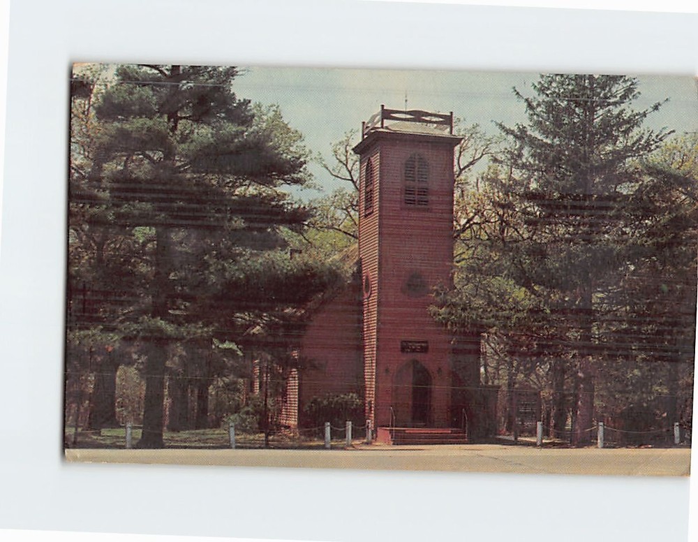 Postcard Little Brown Church in the Vale Nashua Iowa USA