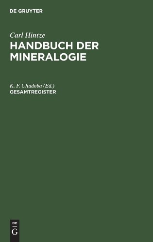 Gesamtregister (Hardback)