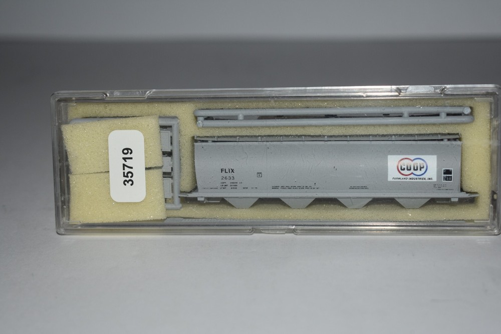 N Scale Intermountain Coop Quad Bay Covered Hopper C51037
