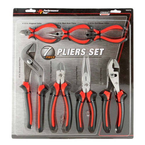 7-Piece Professional Pliers Set for DIY & Repairs