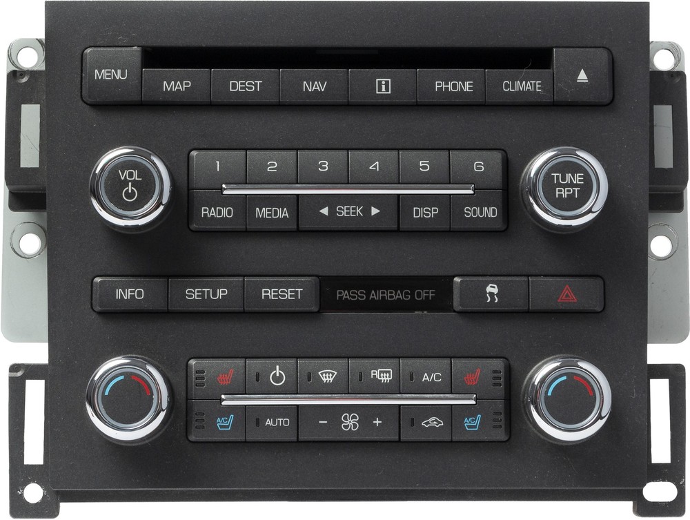 2009 Lincoln MKS AM FM Radio 6-Disc CD Player Navigation Model ID 8A5T-19C156-AK