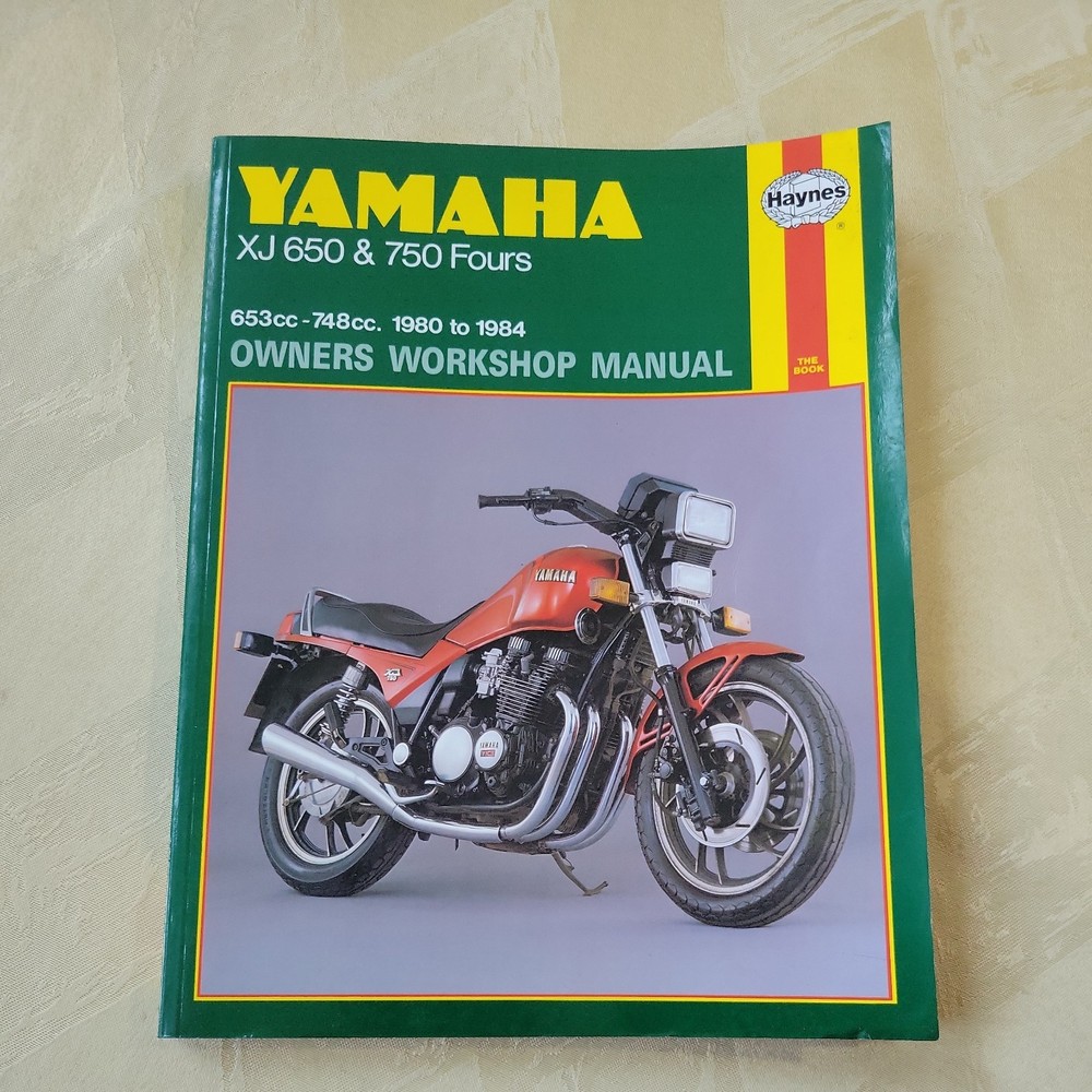 Yamaha XJ650 & 750 Fours 1980 to 1984 Haynes Repair Shop Manual
