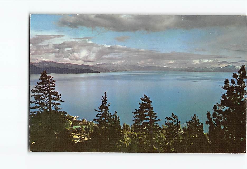 Postcard Lake Tahoe Nevada USA