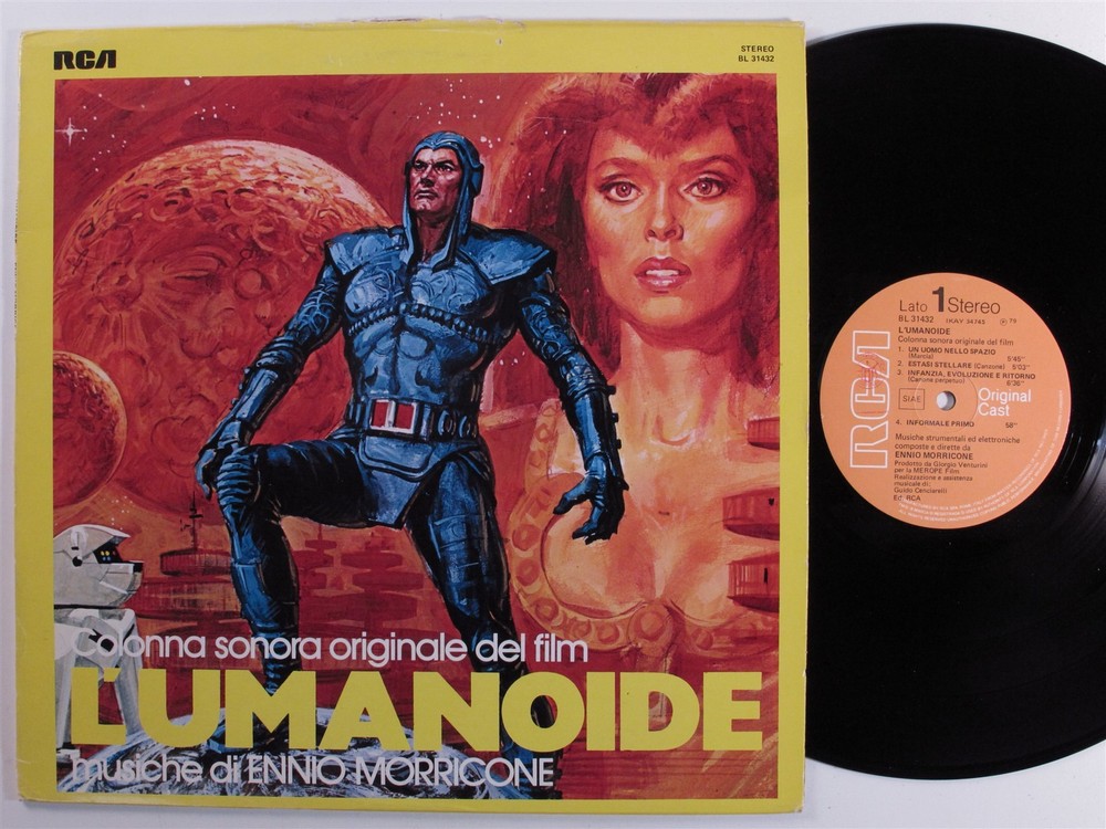 ENNIO MORRICONE L'Umanoide OST RCA LP VG+ italy c