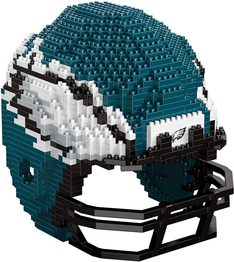 NFL Philadelphia Eagles 3D Brxlz Puzzle Helmet Set Football Footballhelm