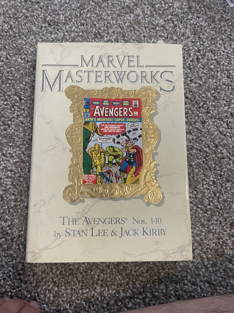 Marvel Masterworks Volume 4: The Avengers #1-10 Hardcover Book Stan Lee