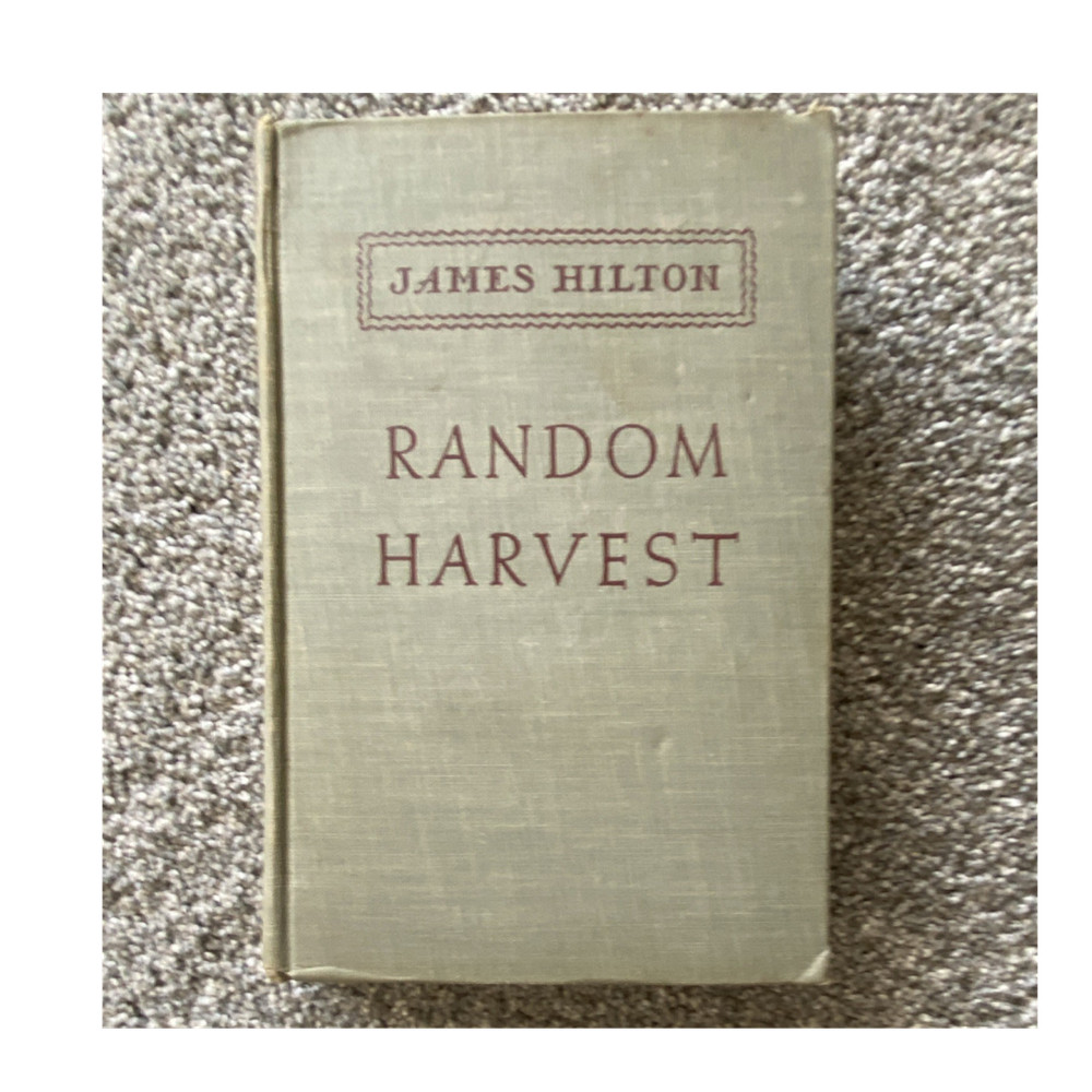 James Hilton Random Harvest Hardcover English Fiction 1941 Vintage