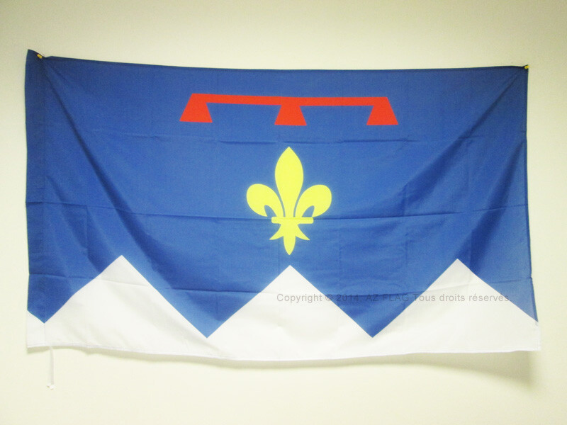 Alpes-de-Haute-Provence French Department Flag 3x5 ft for Pole - France Regional Banner