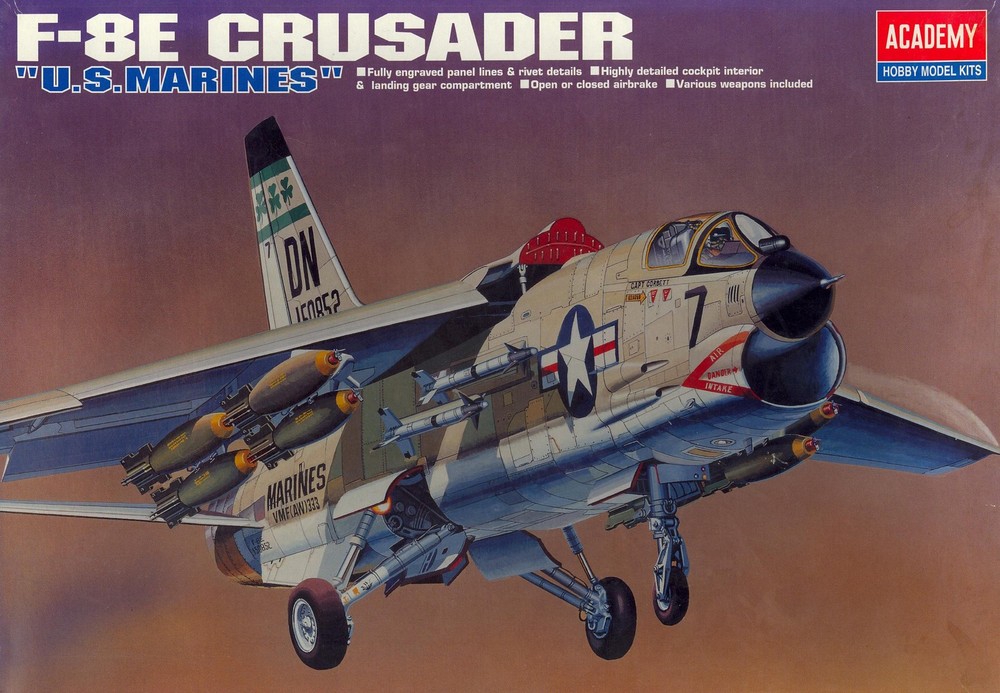 1/72 Academy Models VOUGHT F-8E CRUSADER 
