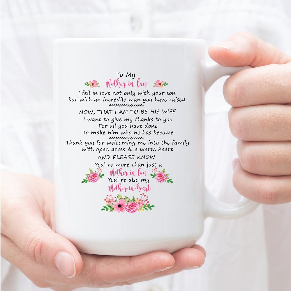 Heartfelt Mother-in-Law Mug from Daughter-in-Law – A Cherished Gift for Her