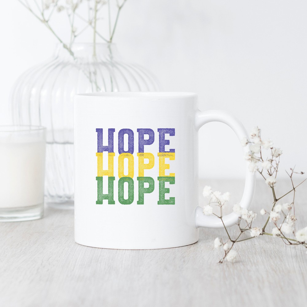 Hope Christian Inspiration Mug Christian Inspirational Mug Faith Mug Christian