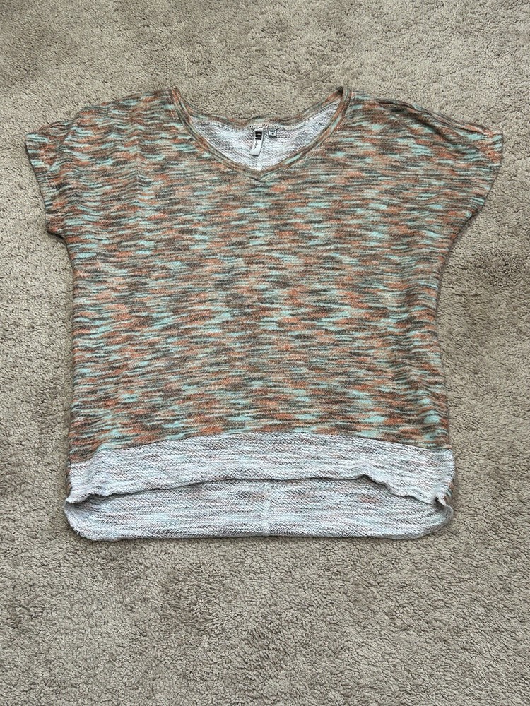 KUT From The Kloth Womens Shirt Size Medium Multicolor Classic Casual Soft