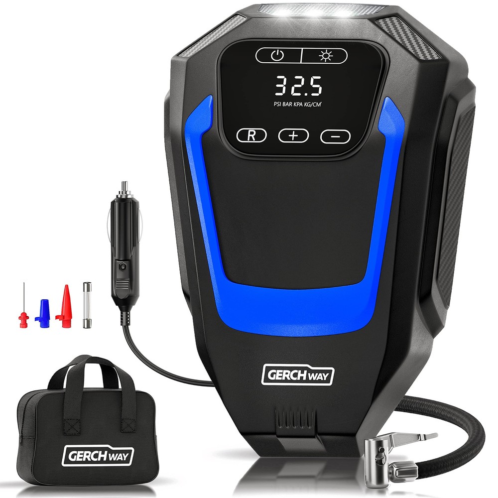 Tire Inflator Portable Air Compressor Air Pump for Car Tires - 12v DC Tire Pu...
