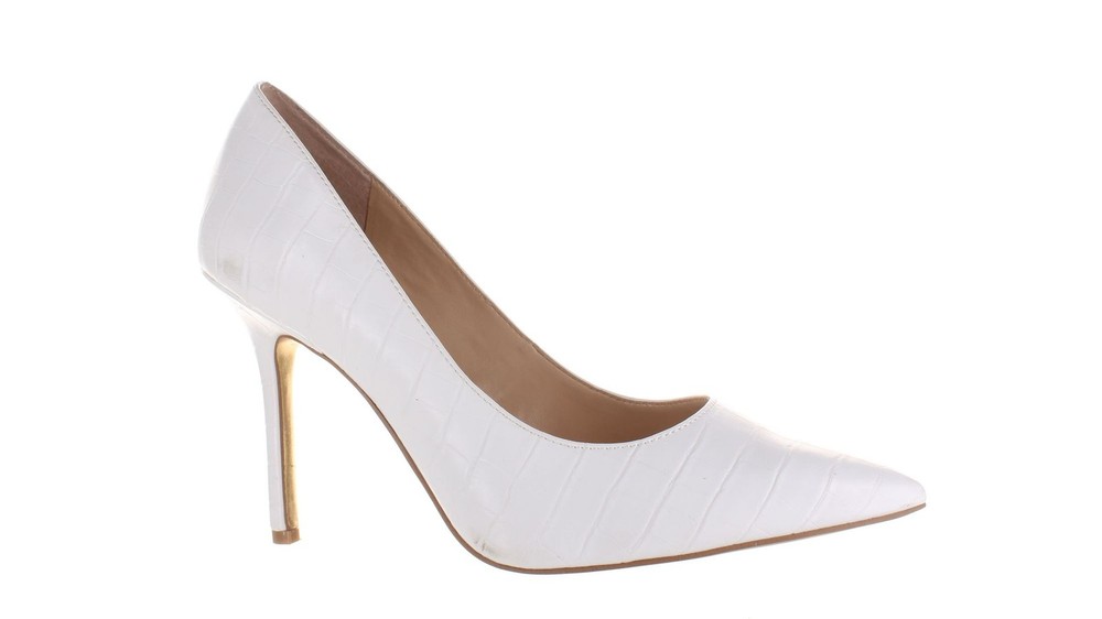 JLO Jennifer Lopez Womens Pelana White Pumps Size 9.5 Heels 7796260