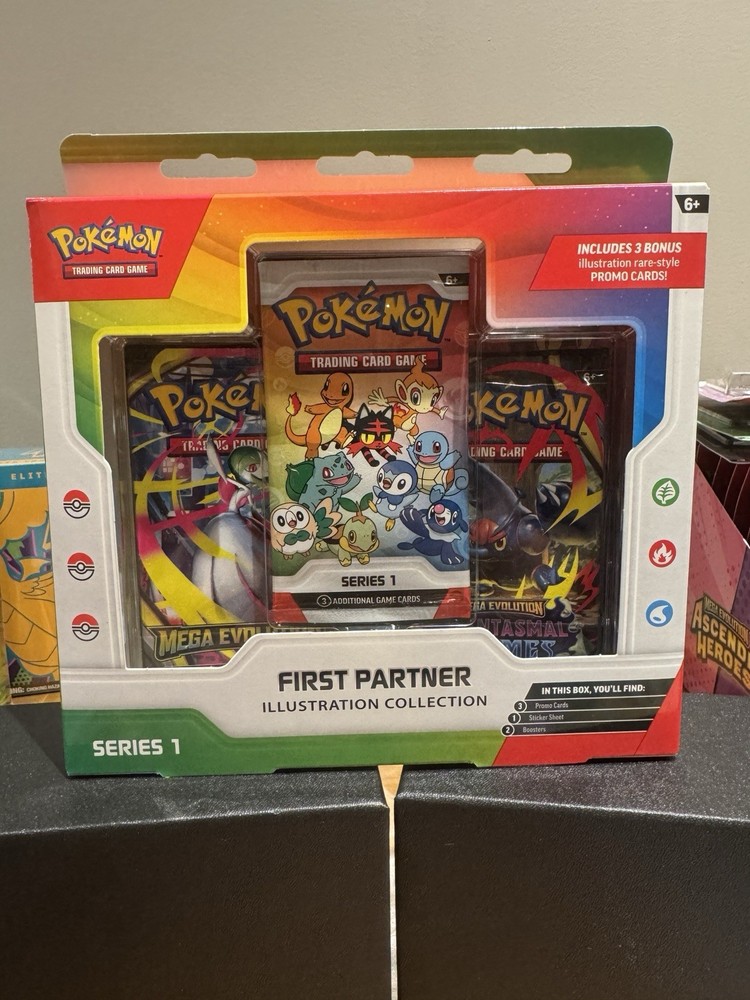 Pokémon TCG First Partner Illustration Collection Series 1 Box 3 Promo English