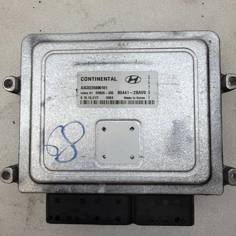 20-22 HYUNDAI IONIQ 1.6L ENGINE COMPUTER CONTROL MODULE ECU ECM OEM 95441-2BAV0