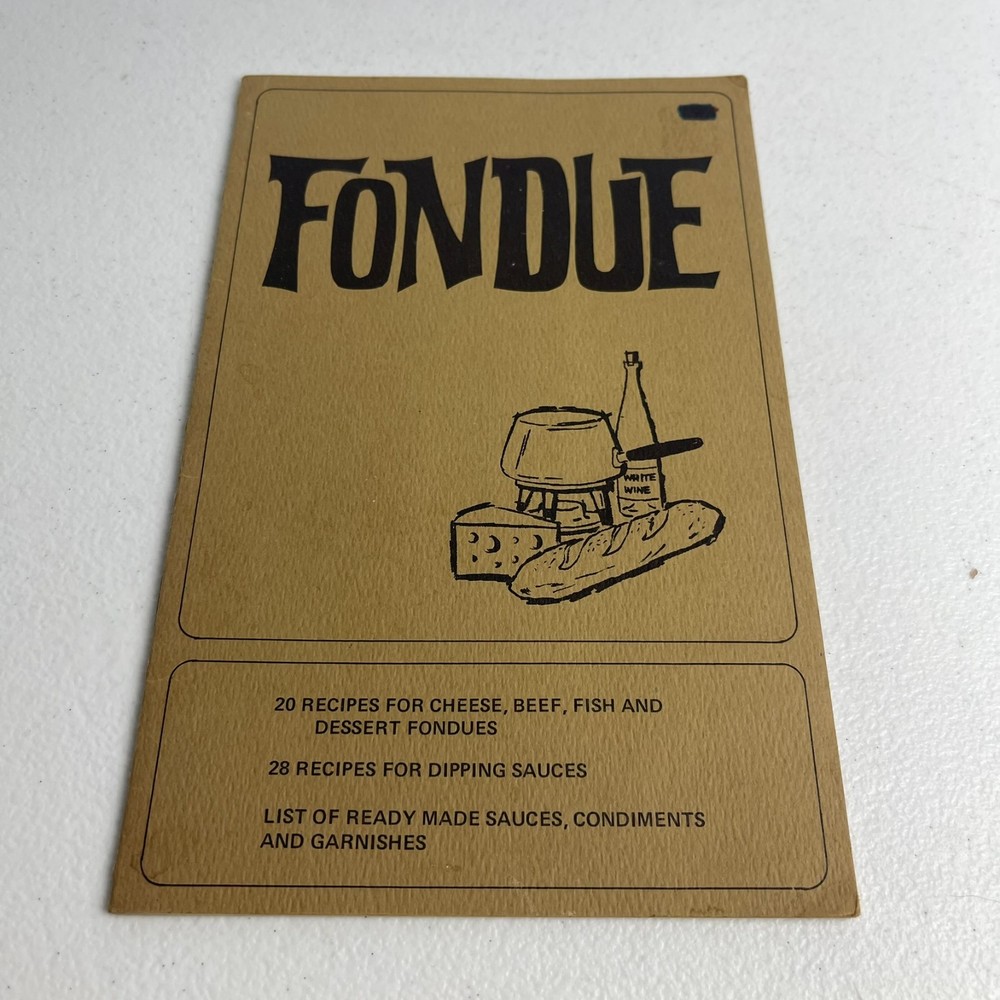VTG 1968 Fondue Booklet - Braunstein