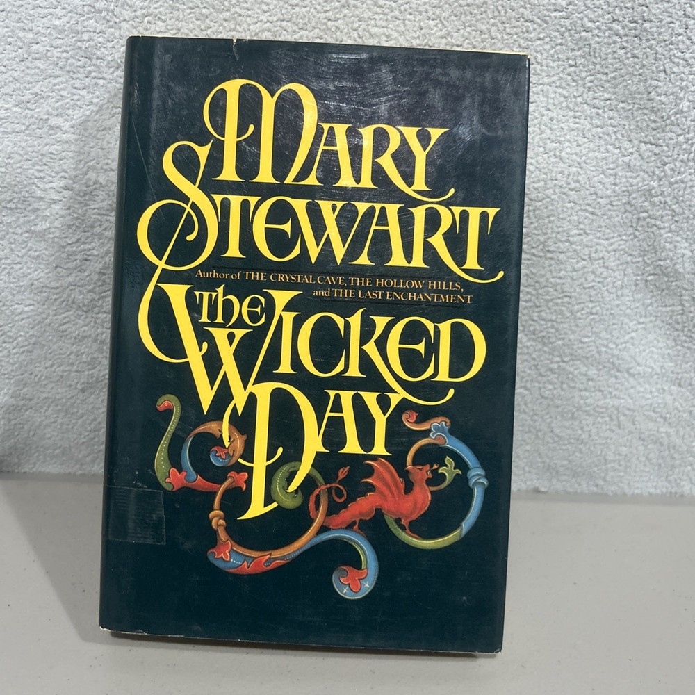 the wicked day book, by Mary Stewart, 1983 Hardcover