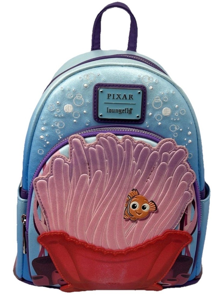 Disney Pixar Finding Nemo Sea Anemone Loungefly Backpack NWT Boxlunch Exclusive