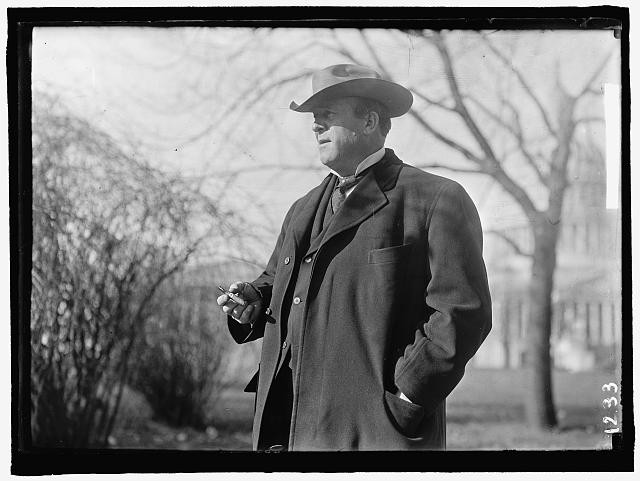 Photo:Ollie M. James Kentucky Senator 1912 Portrait Hat Coat Cigar