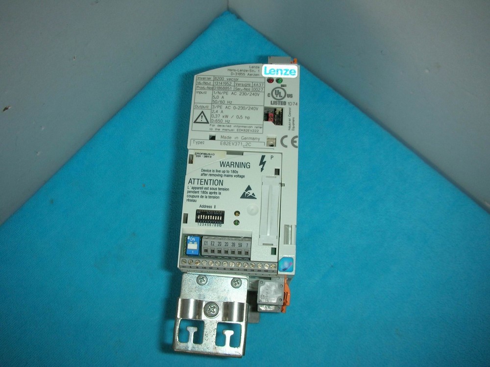 1pc 100% test E82EV371-2C PROFIBUS-IO201 via DHL or Fedex fast shipping