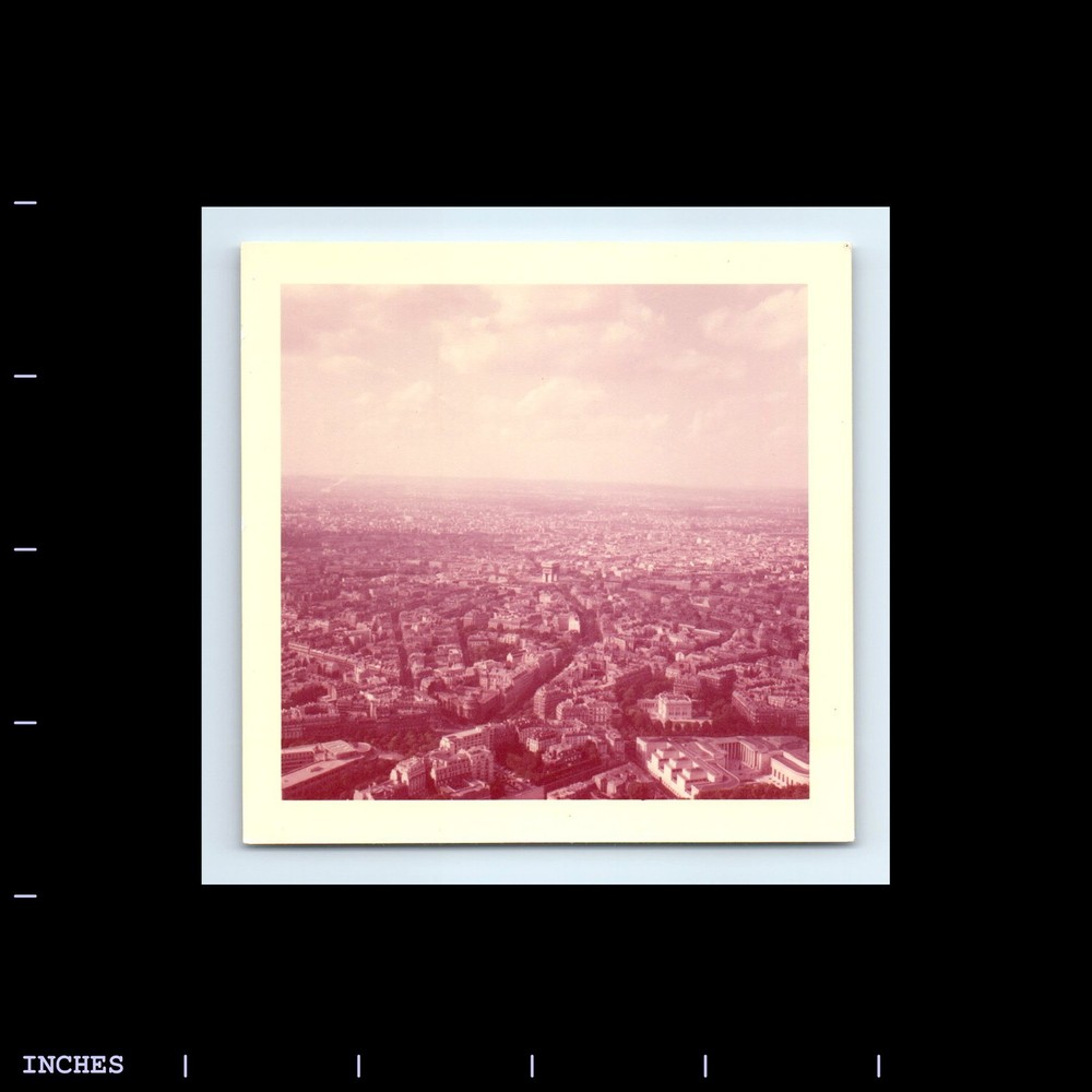 Square Color Photo VIEW FROM EIFFEL TOWER PARIS FRANCE