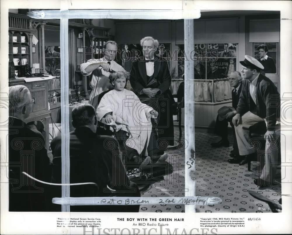 1948 Press Photo Actor Dean Stockwell, Pat O'Brien in 