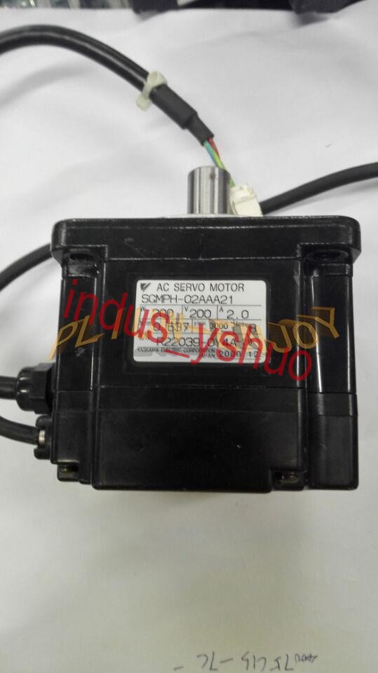 1Pcs New Yaskawa Ac Servo Motor Sgmph-02Aaa21